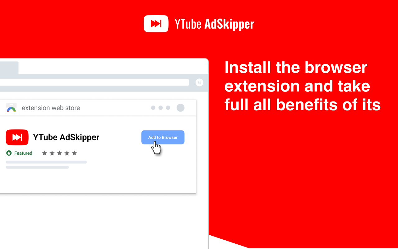YTube AdSkipper - Ad-Free YouTube