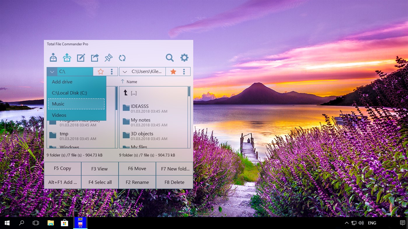#8. Total File Commander Pro (Windows) By: Andrii Leshchinskiy