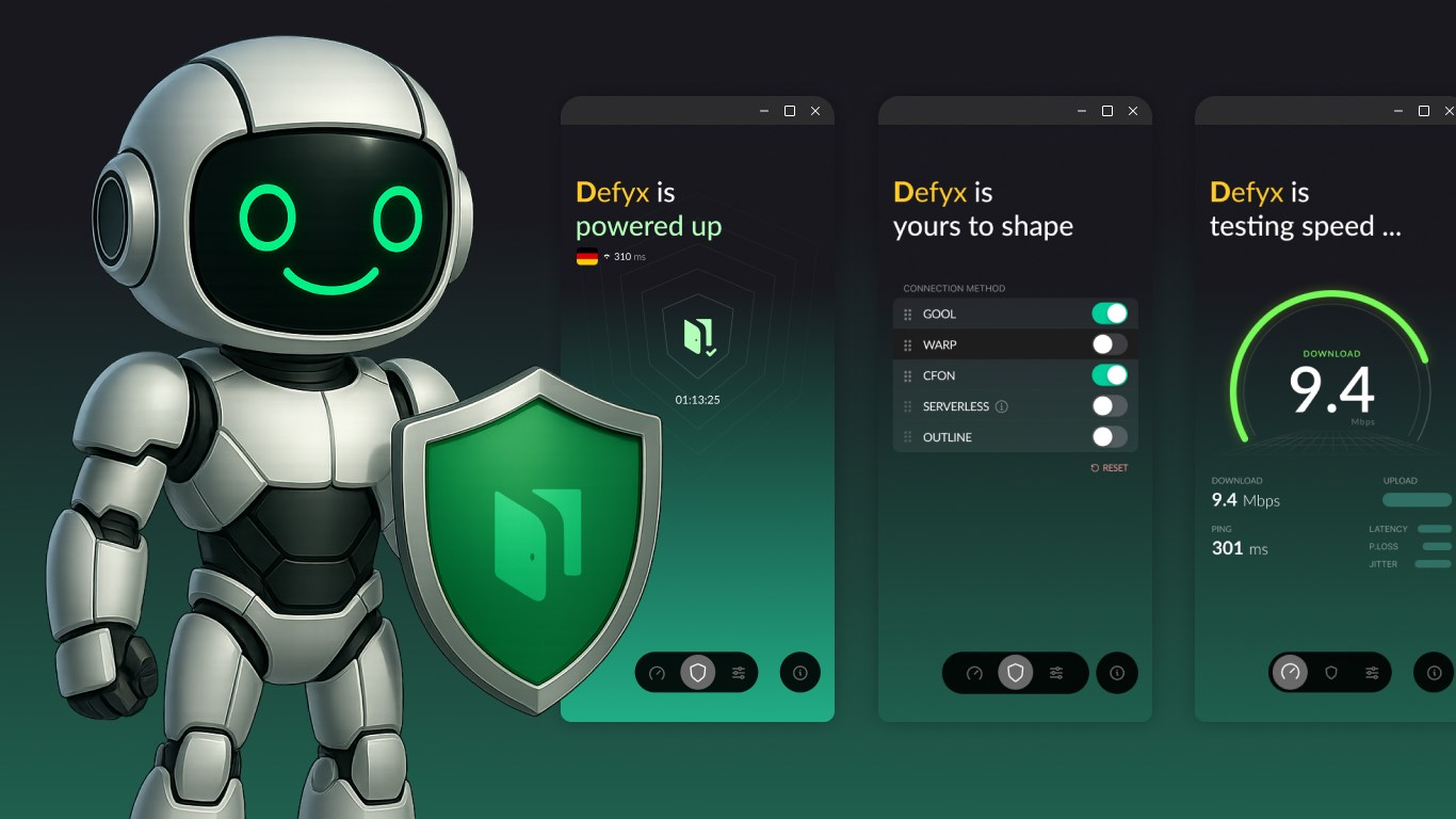 Defyx VPN screenshot