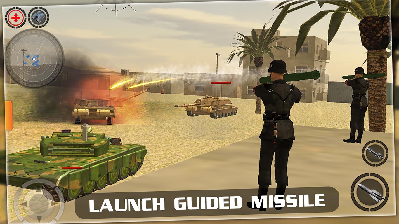 War Tank City Attack 3D - Frontline Army Assault
