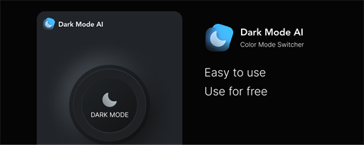 Dark Mode AI marquee promo image