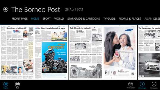 The Borneo Post screenshot 7
