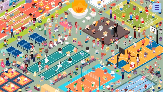 Meow Moments: Celebrating Geeks & Athletes screenshot 4
