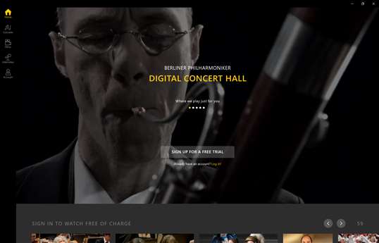 Digital Concert Hall screenshot 1