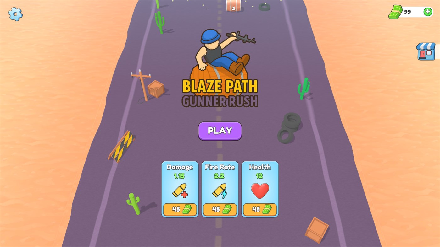 #7. Blaze Path: Gunner Rush (Windows) 게시자: Tory Artis