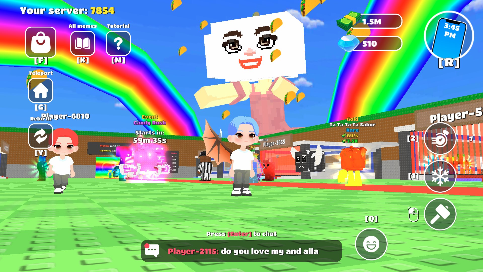 Steal Brainrot Online screenshot