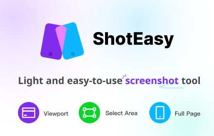 ShotEasy - Light and easy-to-use screenshot tool small promo image