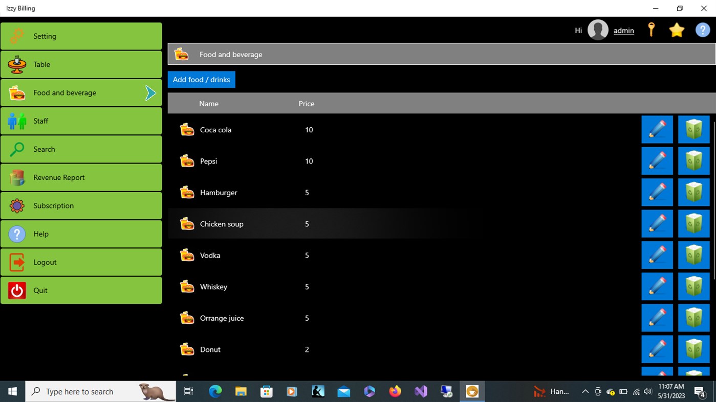 #6. Izzy Billing (Windows) Podle: hoangdangal