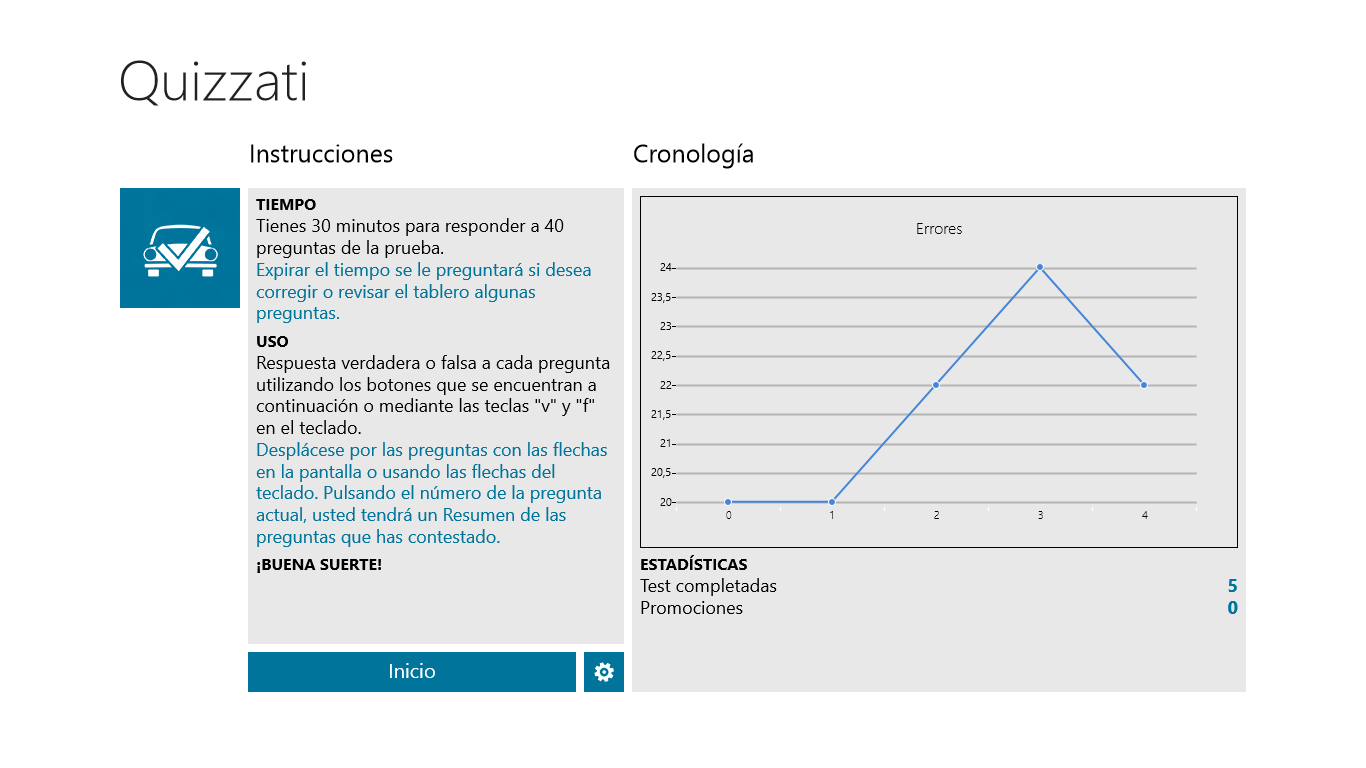 Captura de Pantalla 2 Quiz patente windows