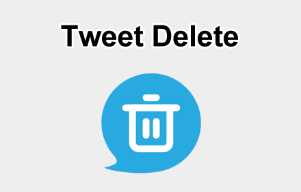 Tweet Delete - Bulk Delete Tweets small promo image