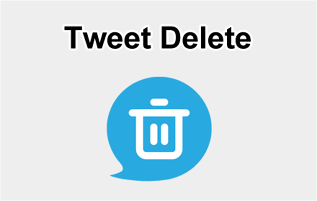 Tweet Delete - Bulk Delete Tweets