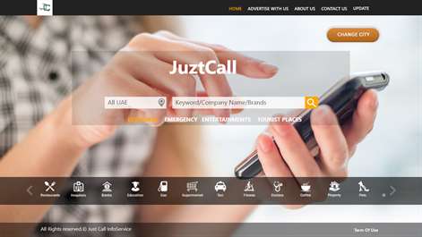 JuztCall Offline Business Directory Screenshots 2
