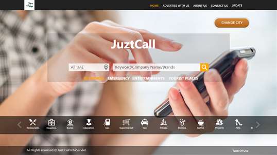 JuztCall Offline Business Directory screenshot 2