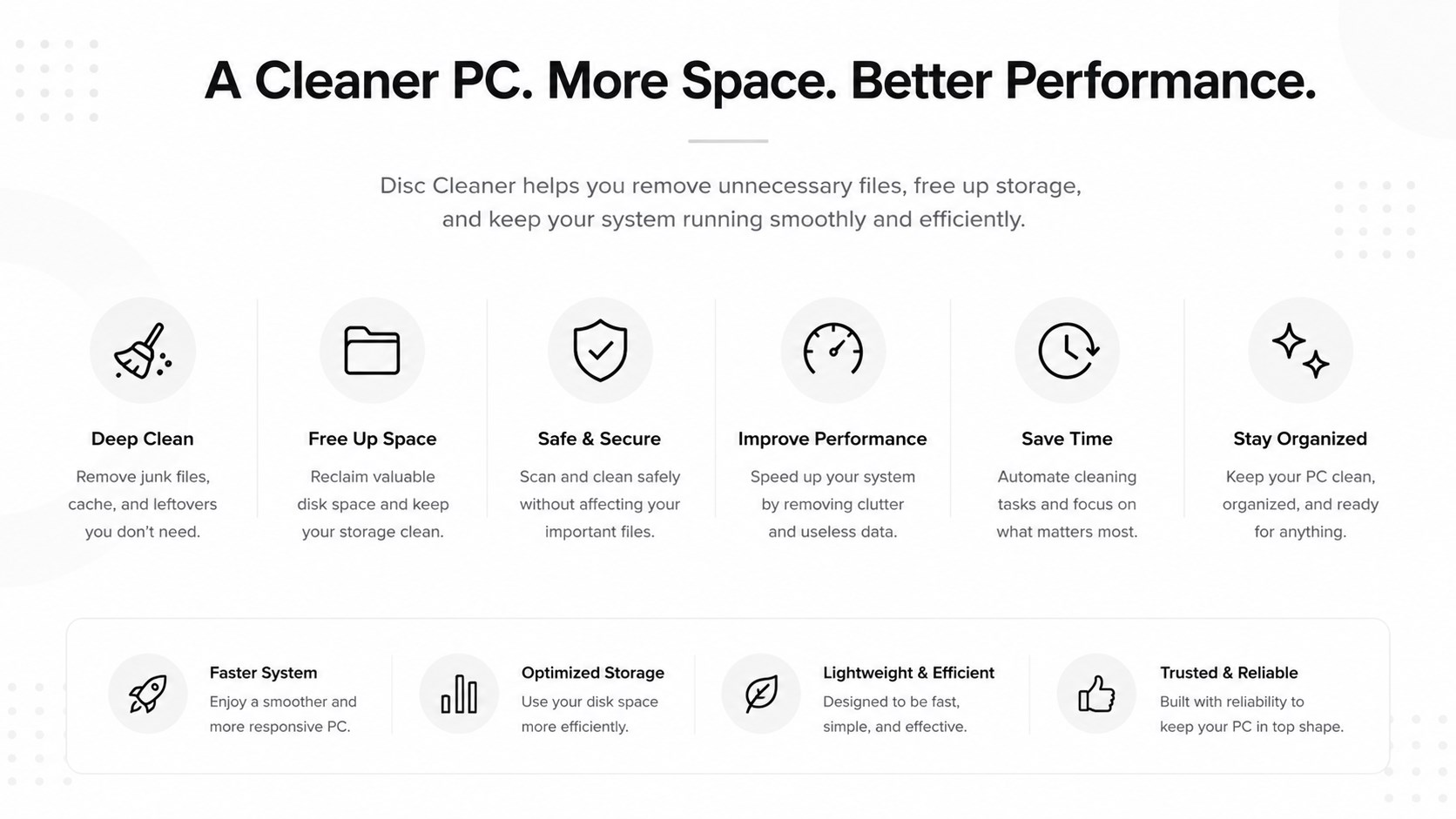 Disk Cleaner - Clean PC screenshot