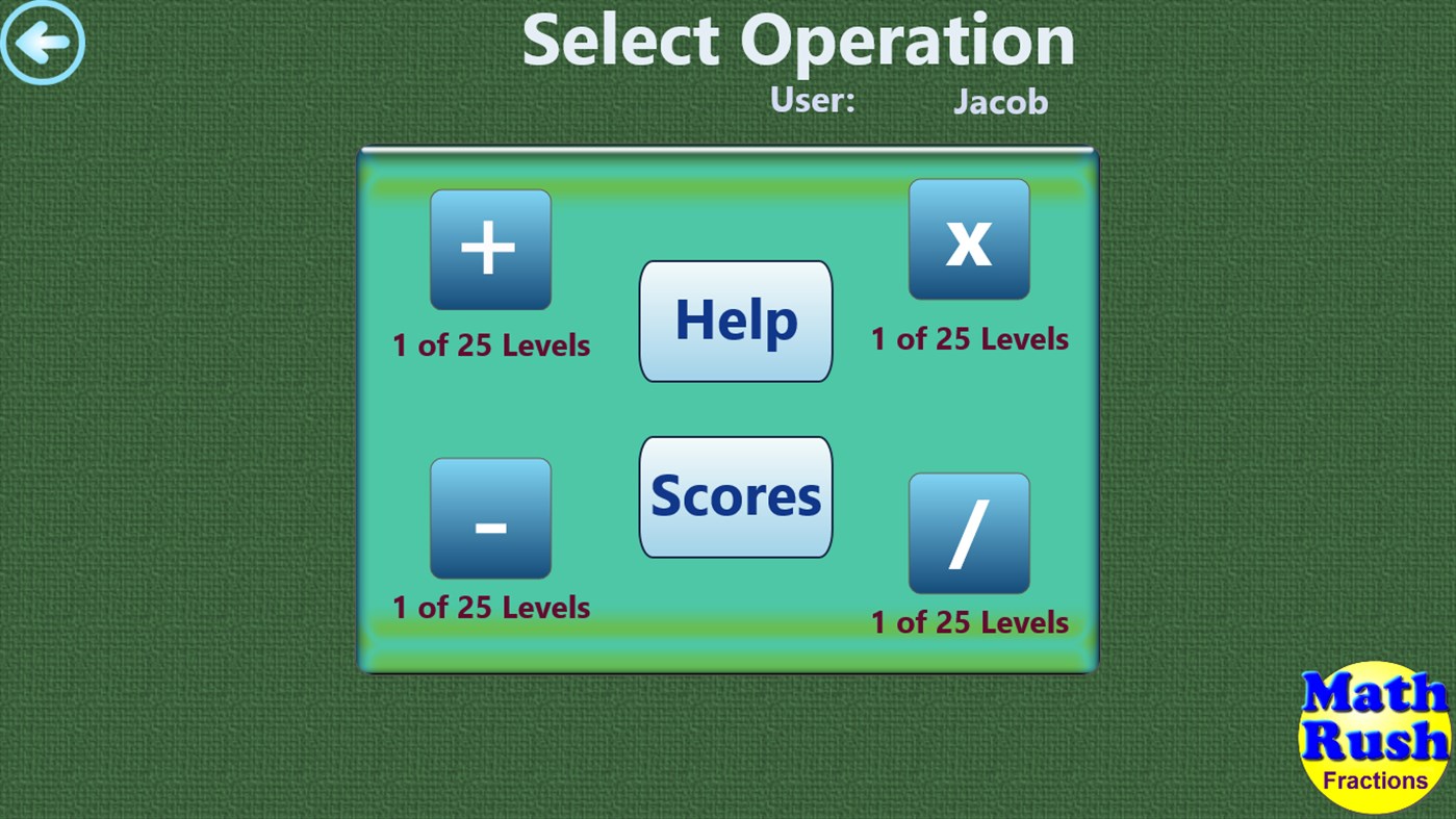 #3. Math Rush Fractions (Windows) Oleh: Balabharathi.com