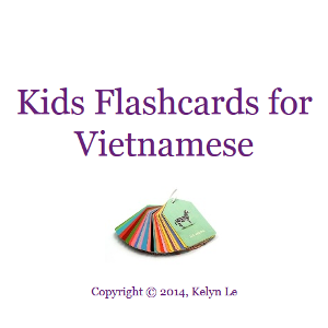 Kids Flashcards for Vietnamese