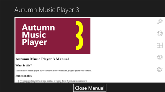 Autumn Music Player 3 screenshot 2