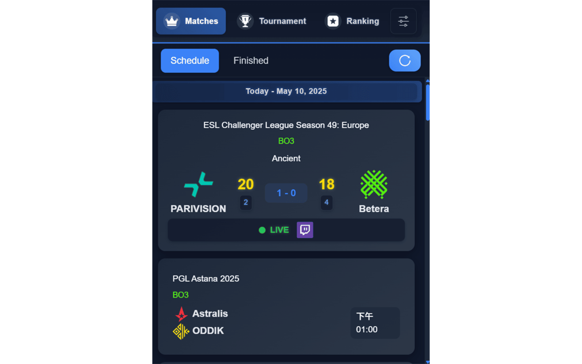 CS2 Match Tracker Stats, Downloads & Safety Check | Chrome-Stats