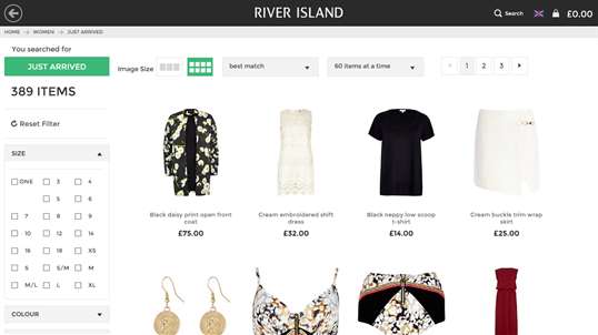 River Island Clothing screenshot 1