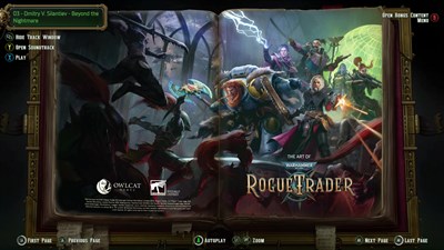 Warhammer 40,000: Rogue Trader - Digital OST & Artbook — скриншот 1