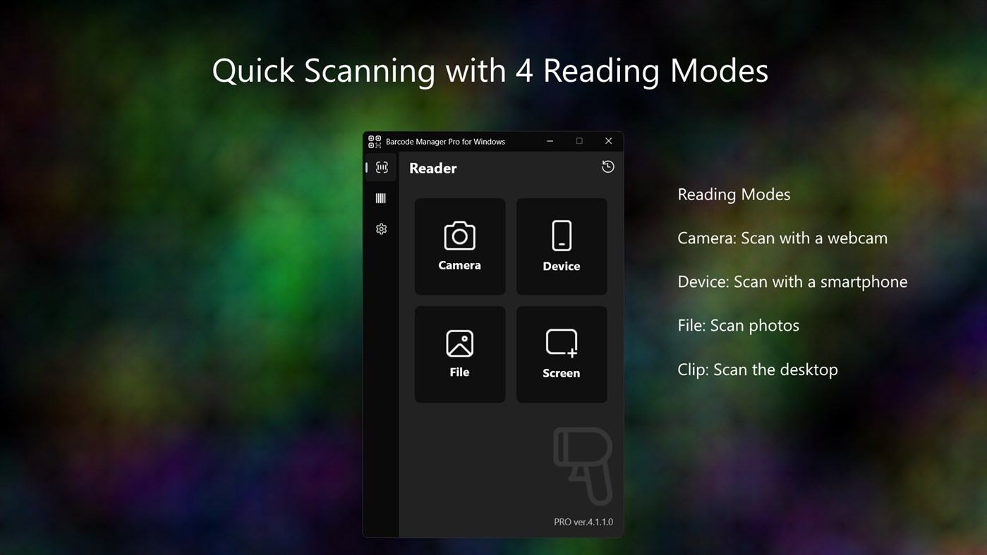 #4. Barcode Manager Pro for Windows (Windows) Podle: Blueyacht Software