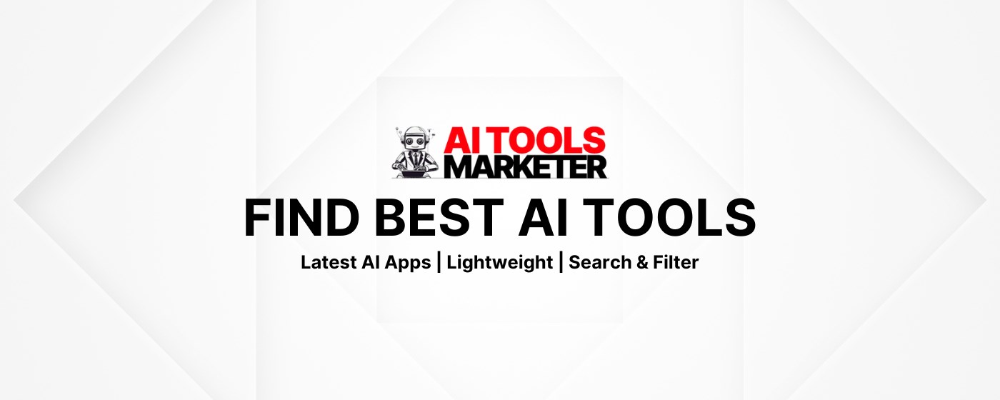 AI Tools Marketer - Find Best AI tools marquee promo image