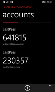 LastPass Authenticator screenshot 4