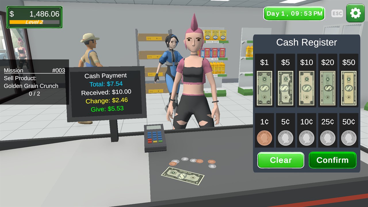 Supermarket Simulator - Cozy Game screenshot 11