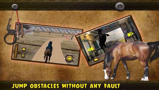 Horse jumping 3D screenshot 5