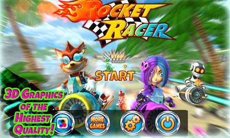 Rocket Racer Screenshots 1