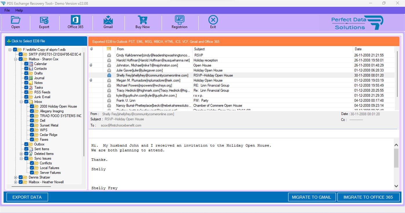 #4. EDB to PST Conversion (Windows) 由: PERFECT DATA SOLUTIONS