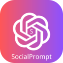 SocialPrompt - Social Media Caption Generator icon
