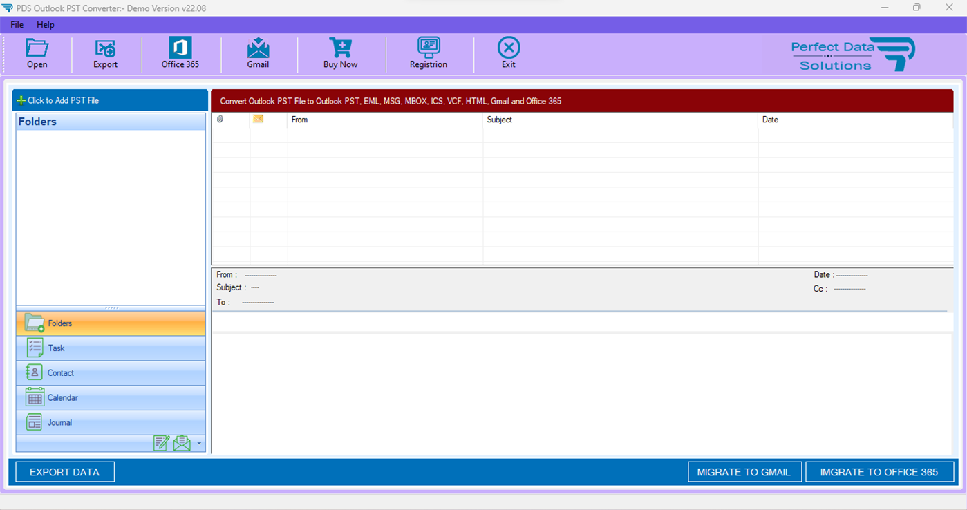 #1. PDS PST Converter (Windows) 由: PERFECT DATA SOLUTIONS