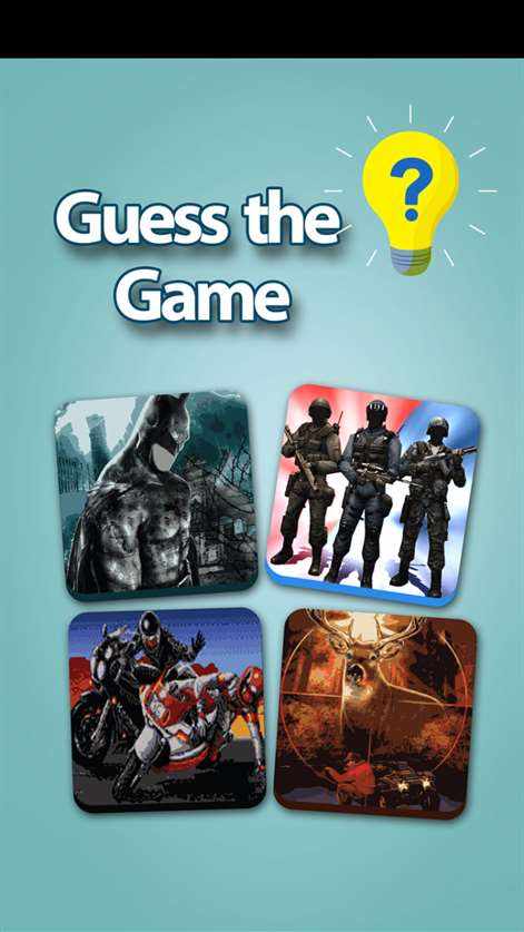 Guess The Game - Trivia Quiz For Popular Video Games Screenshots 1