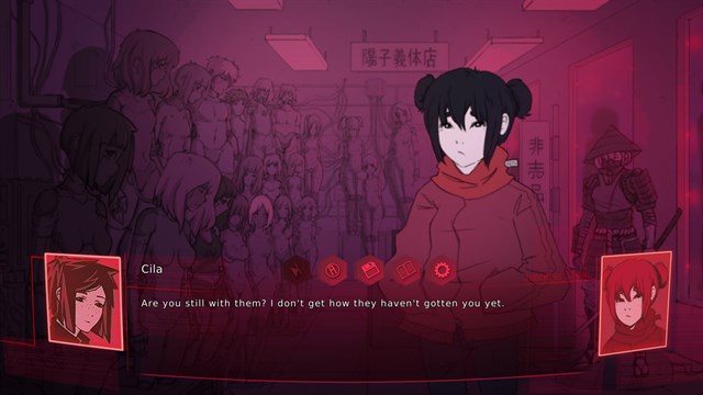 Synergia - A Cyberpunk Thriller Visual Novel screenshot 2