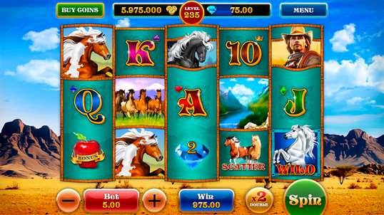 Golden Mustang Free Vegas Slots screenshot 2
