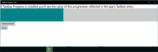 Taskbar Progress screenshot 1