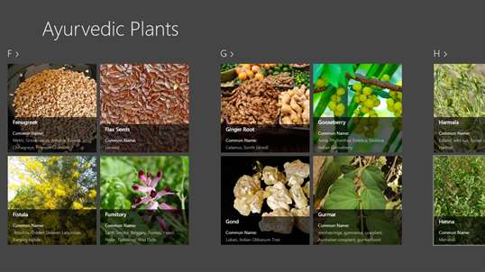 Ayurvedic Plants screenshot 1