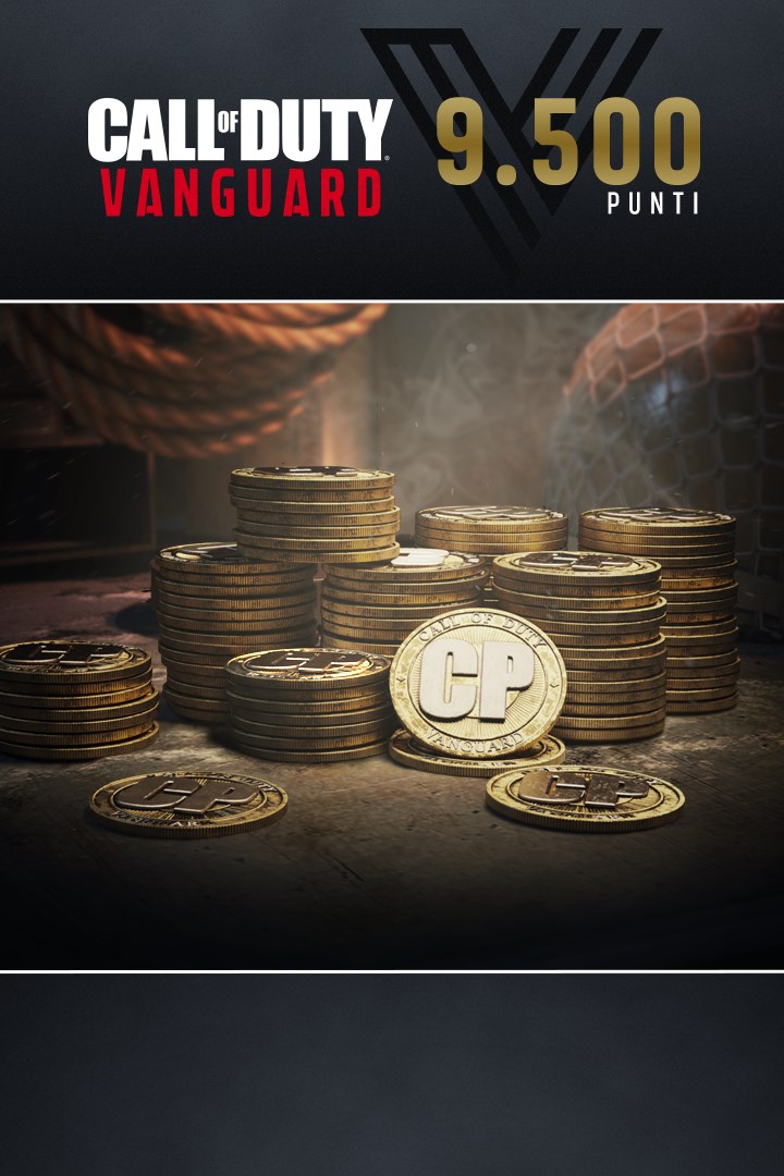 9,500 Call of Duty®: Vanguard Points (Windows) | Xbox | Privato