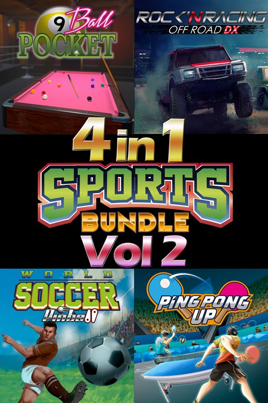Box shot of 4 in 1 Sports Bundle Vol 2