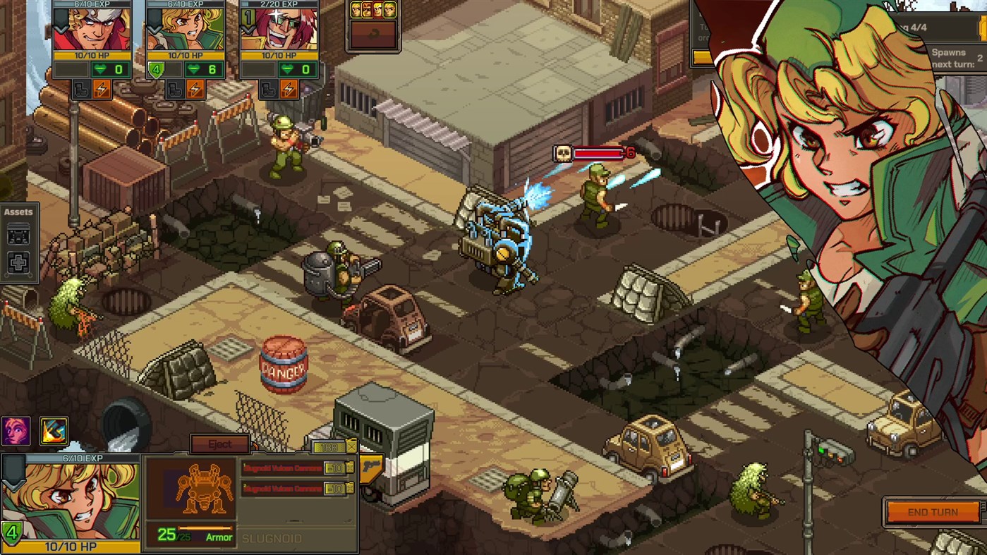 #9. Metal Slug Tactics (Windows) By: Dotemu