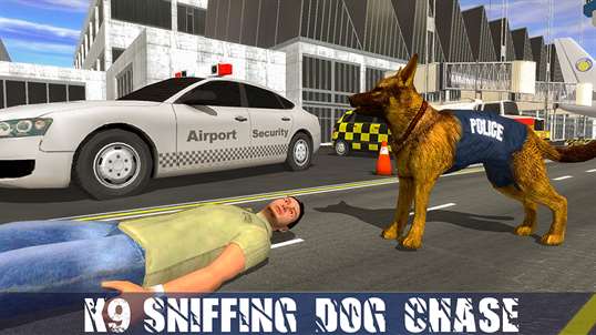 Police Dog Airport Criminal Chase - Arrest Robbers screenshot 2