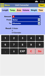 Calculator and Converters screenshot 3
