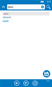 Swedish Finnish dictionary ProDict Free screenshot 2