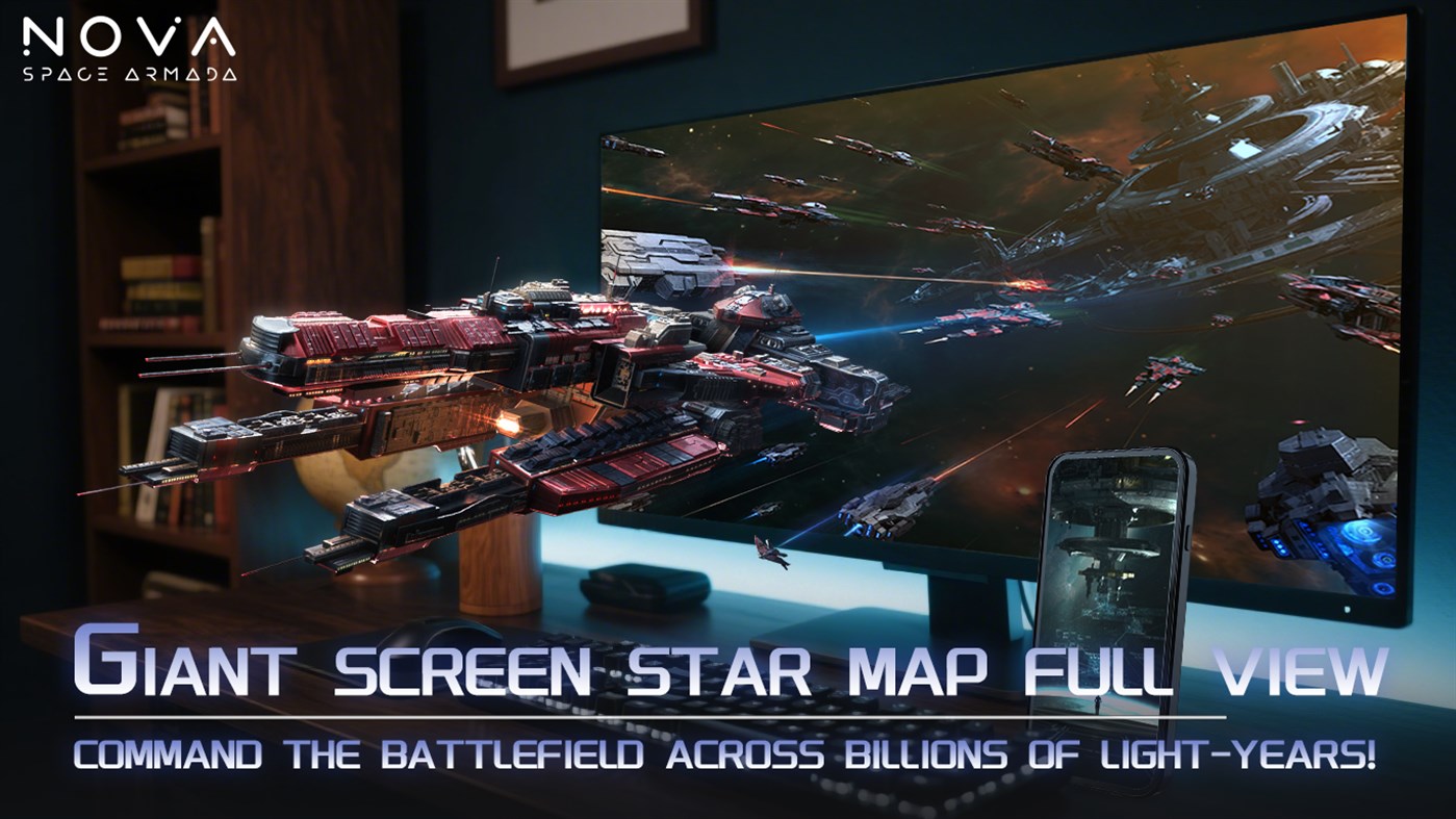 #1. Nova: Space Armada (Windows) Bởi: MIRACLE GAMES INC.