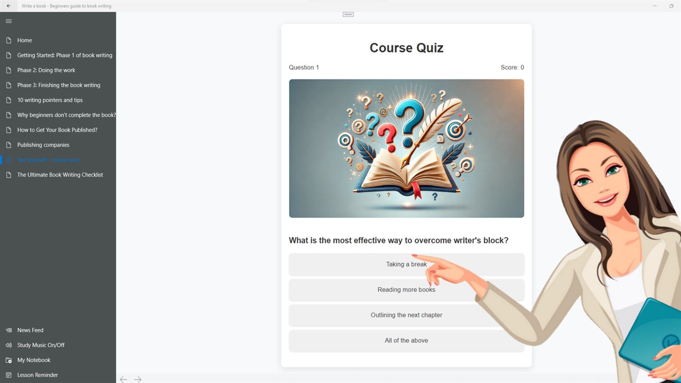 #2. Write a book - Beginners guide to book writing (Windows) 由: Better courses
