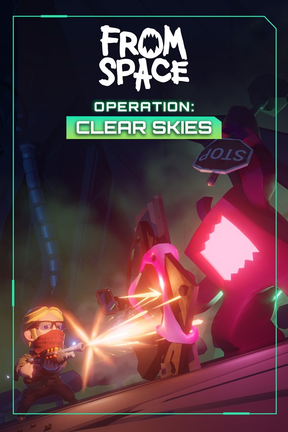 From Space Operation: Clear Skies Xbox Series X|S and Xbox One cover art