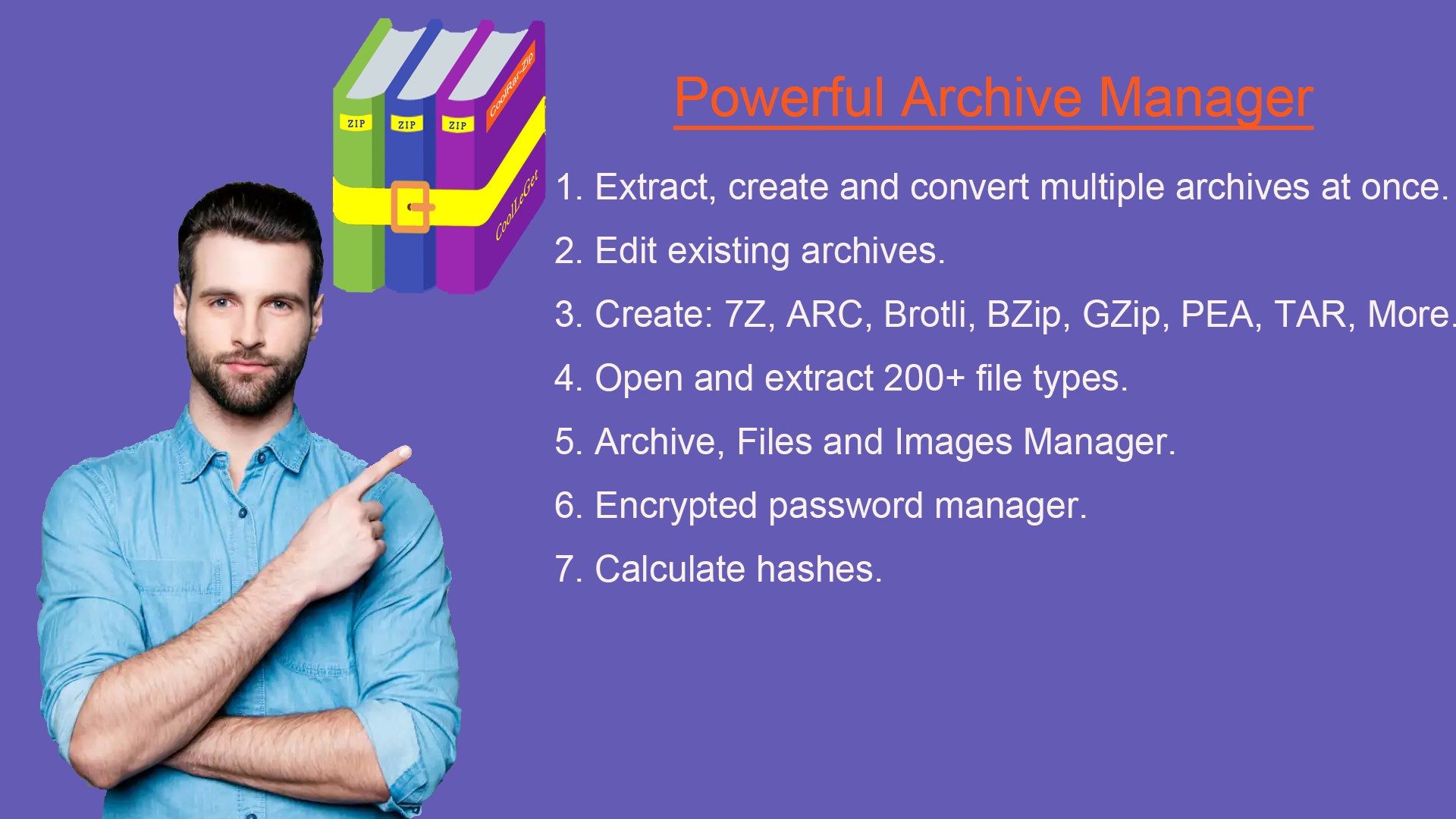 Archiver 2 1 5 – Open Create And Convert Archives