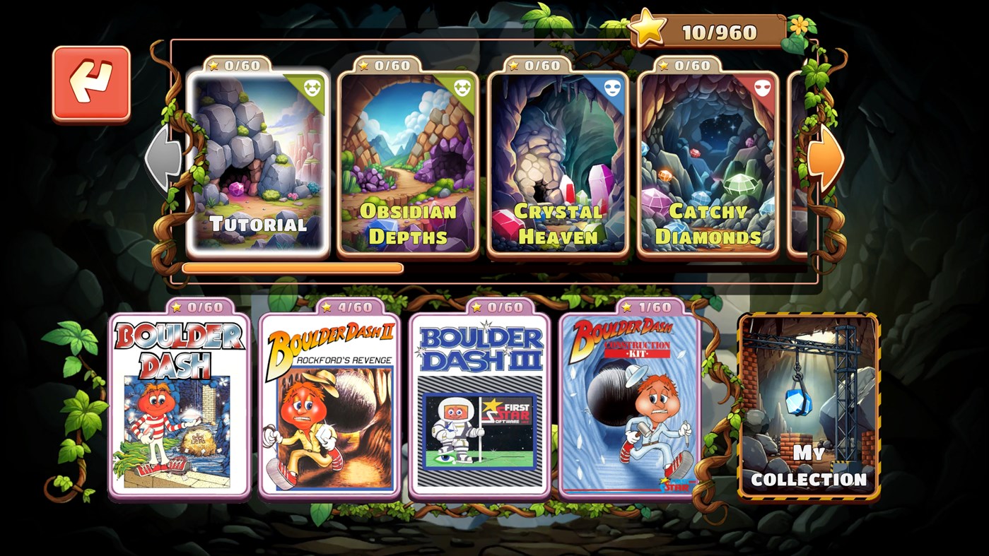 #10. BOULDER DASH 40th Anniversary (Windows) By: BBG Entertainment GmbH.