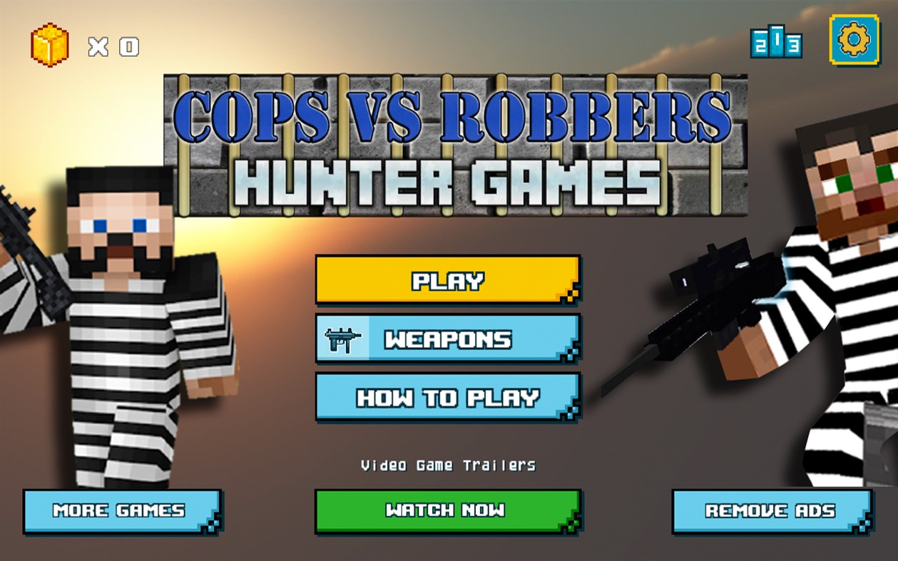 #1. Cops vs Robbers Hunter Games (Windows) 由: Aeria Canada Studio, Inc.